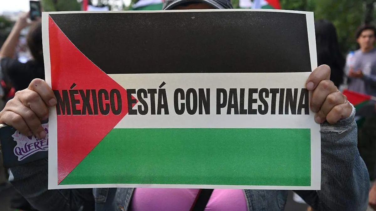 Palestina_protesta en Mexico