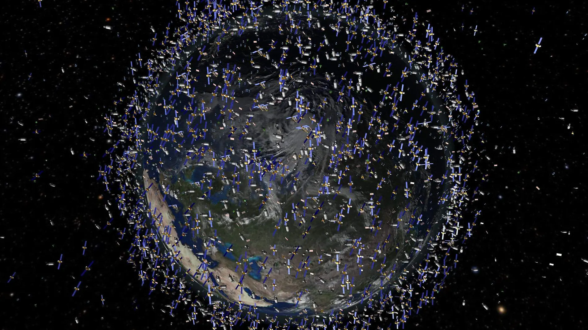 Satélites alrededor de la Tierra