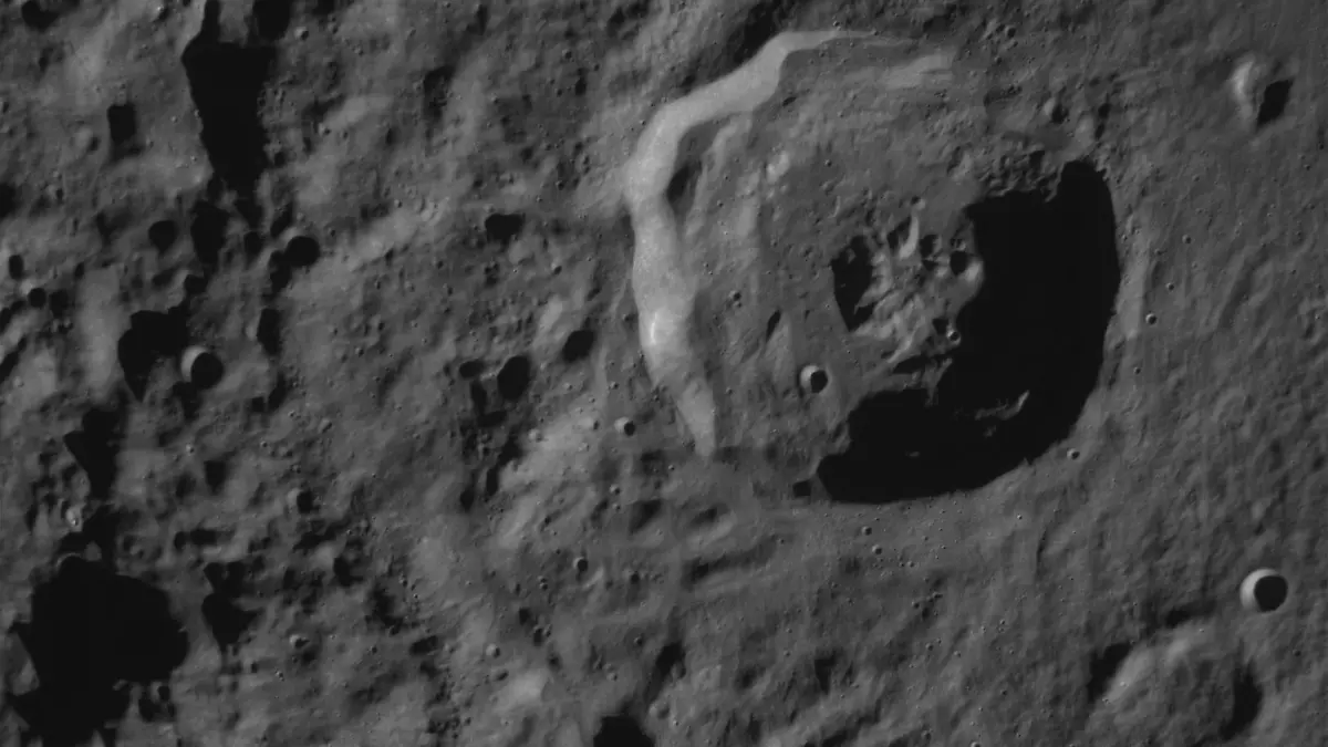 Fotografía lunar de Odiseo
