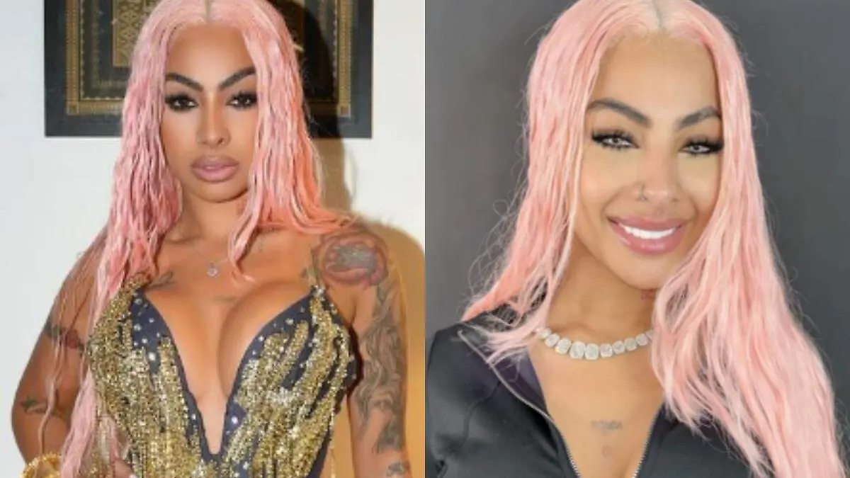 Yailín la más viral se cambia el color de ojos