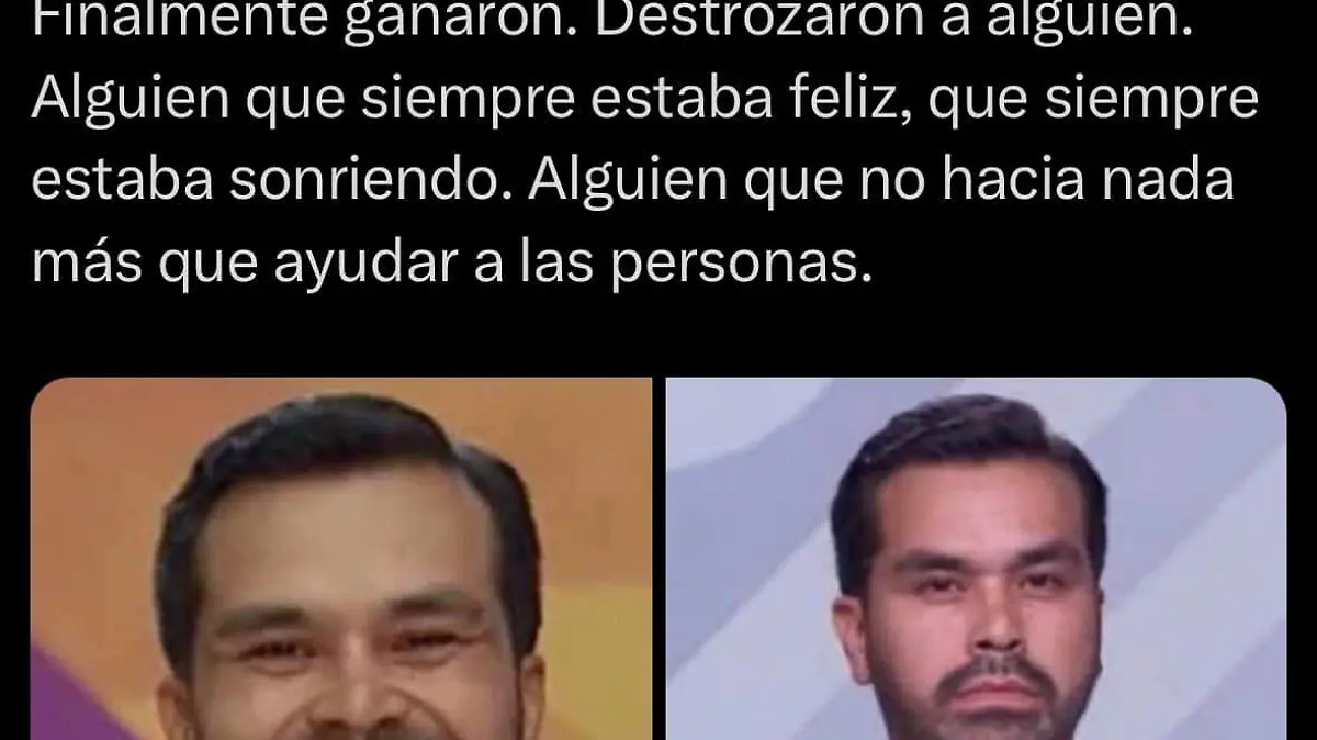 Desapareció la sonrisa de Máynez