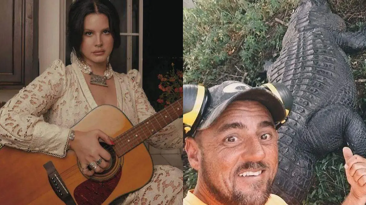Lana del Rey y su esposo