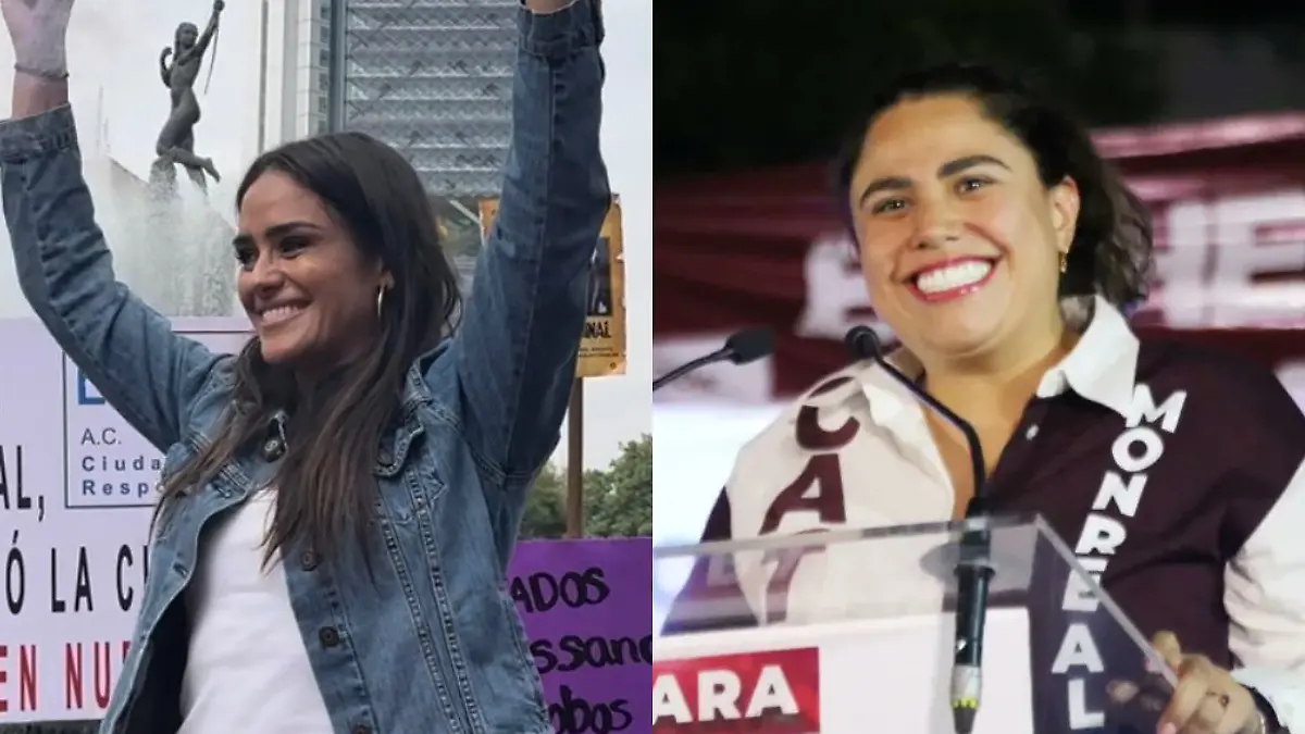 Alessandra Rojo de la Vega y Caty Monreal