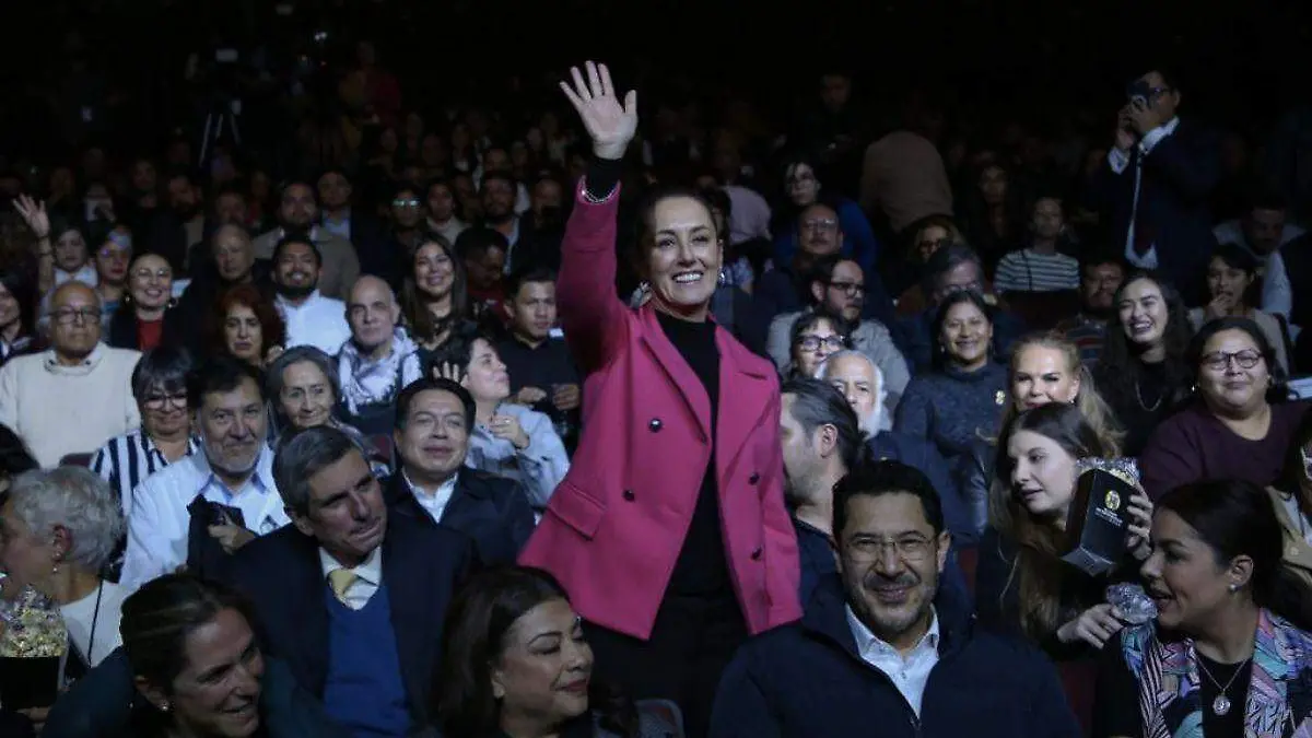 Claudia Sheinbaum estrena su documental en el Teatro Metropólitan