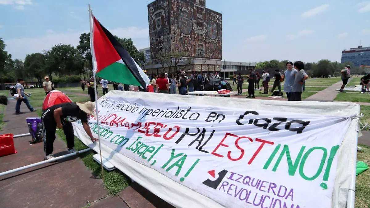 UNAM-Campamento-Palestina