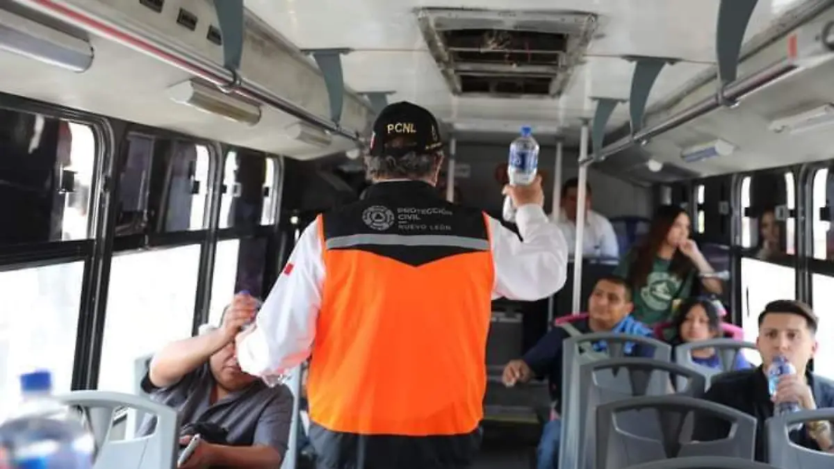 Jornada de hidratación en Monterrey