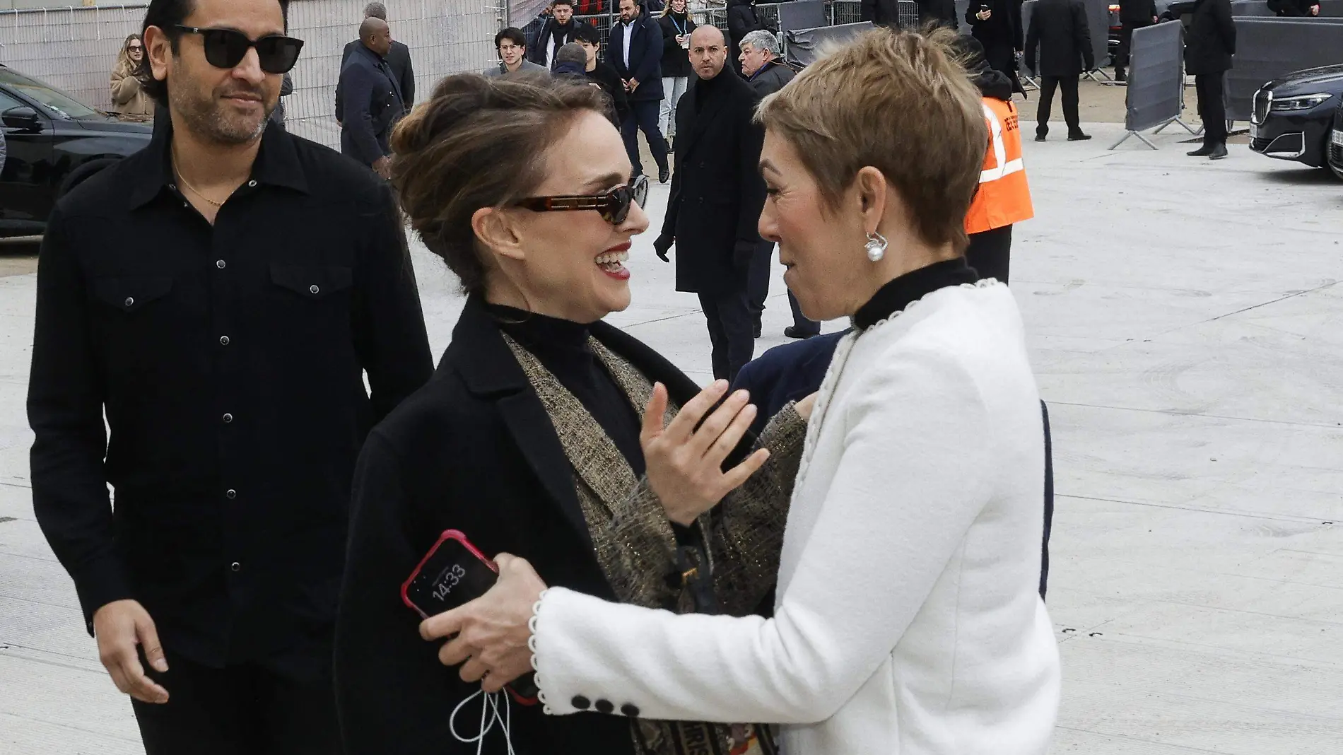 Nathalie Portman fue una de las invitadas especiales / AFP