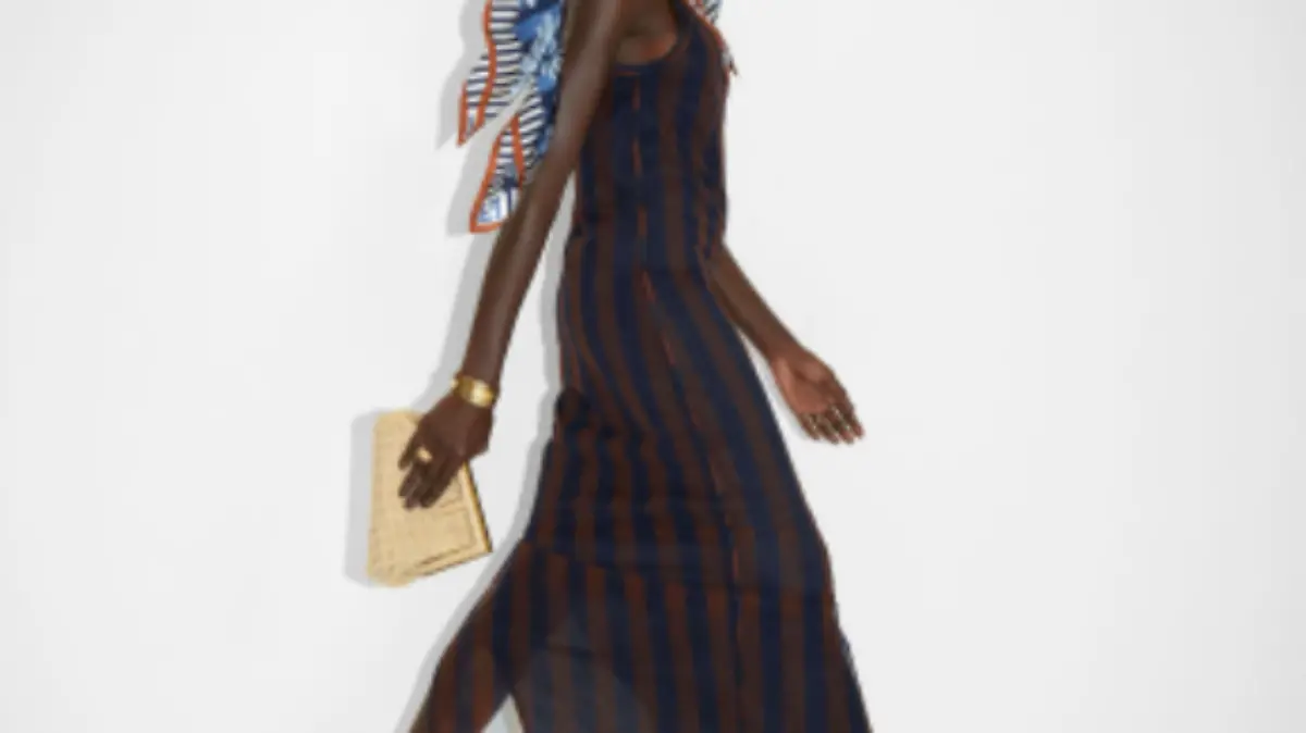 Estilo retro con la utilización de estampados geométricos / Foto: Cortesía Fendi