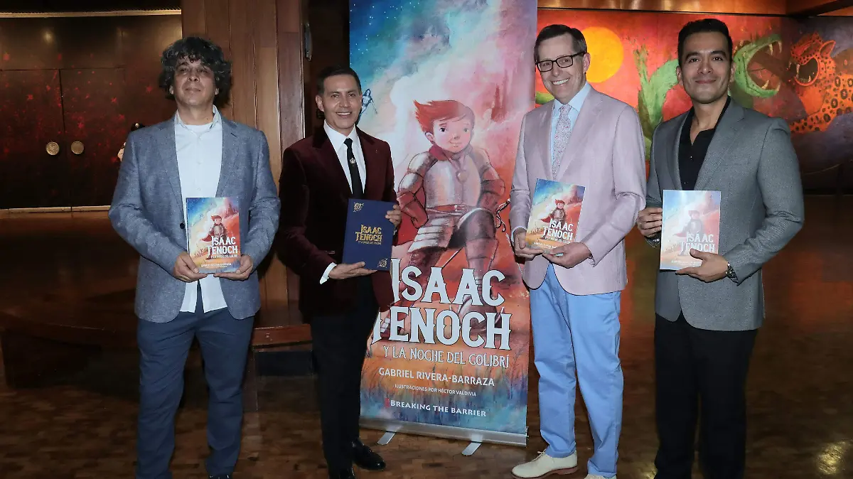 Héctor Valdivia, Gabriel Rivera Barraza, John Conner y Mario Alberto Hernández-1