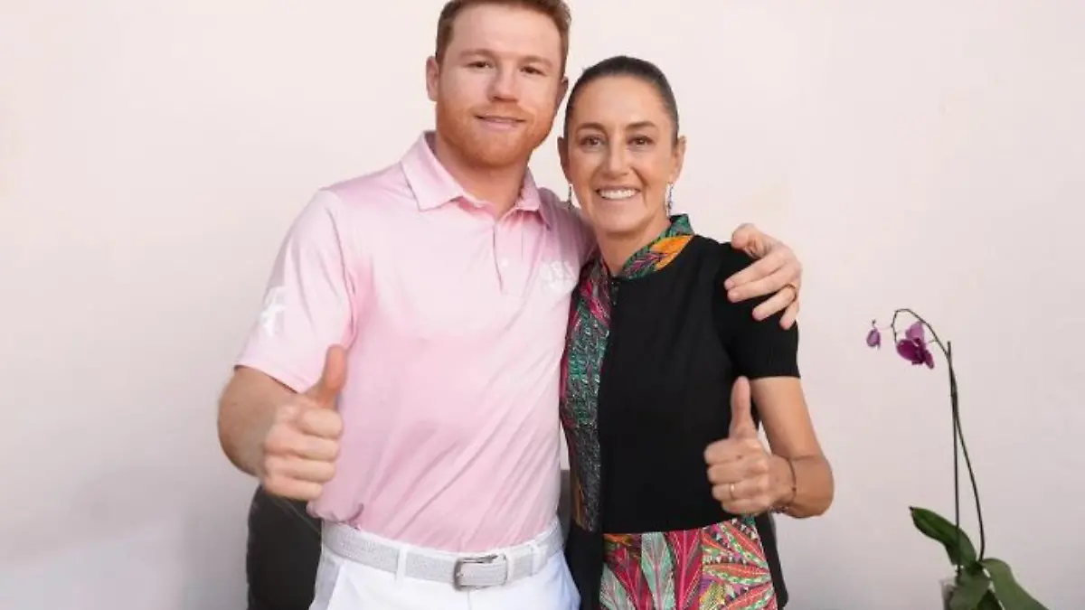 Canelo y Sheinbaum