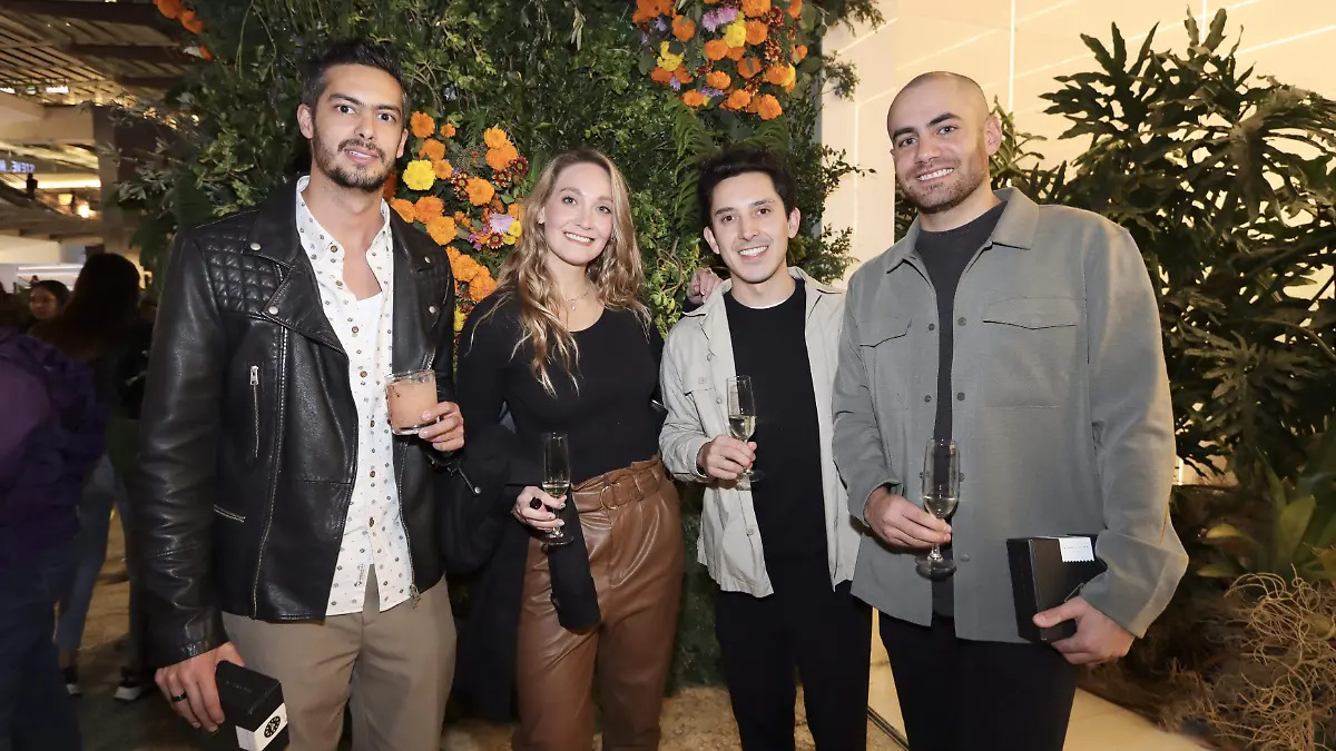 Andrés Gutiérrez, Fernanda Brimer, Yesua Quintero y Héctor Rode / Adrián Vázquez