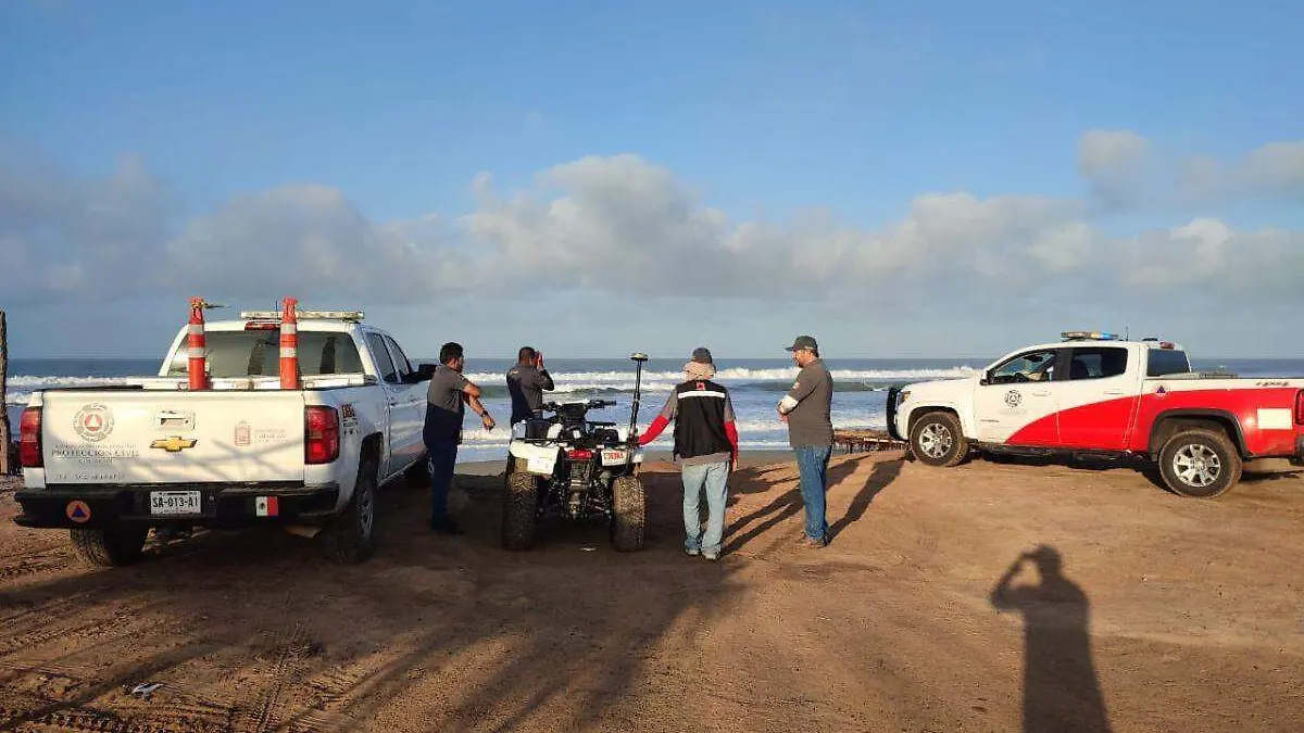 Protección Civil de Sinaloa busca a joven que desapareció en el mar 