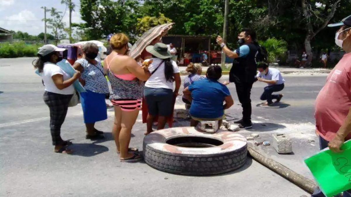 Bloqueo Cancún