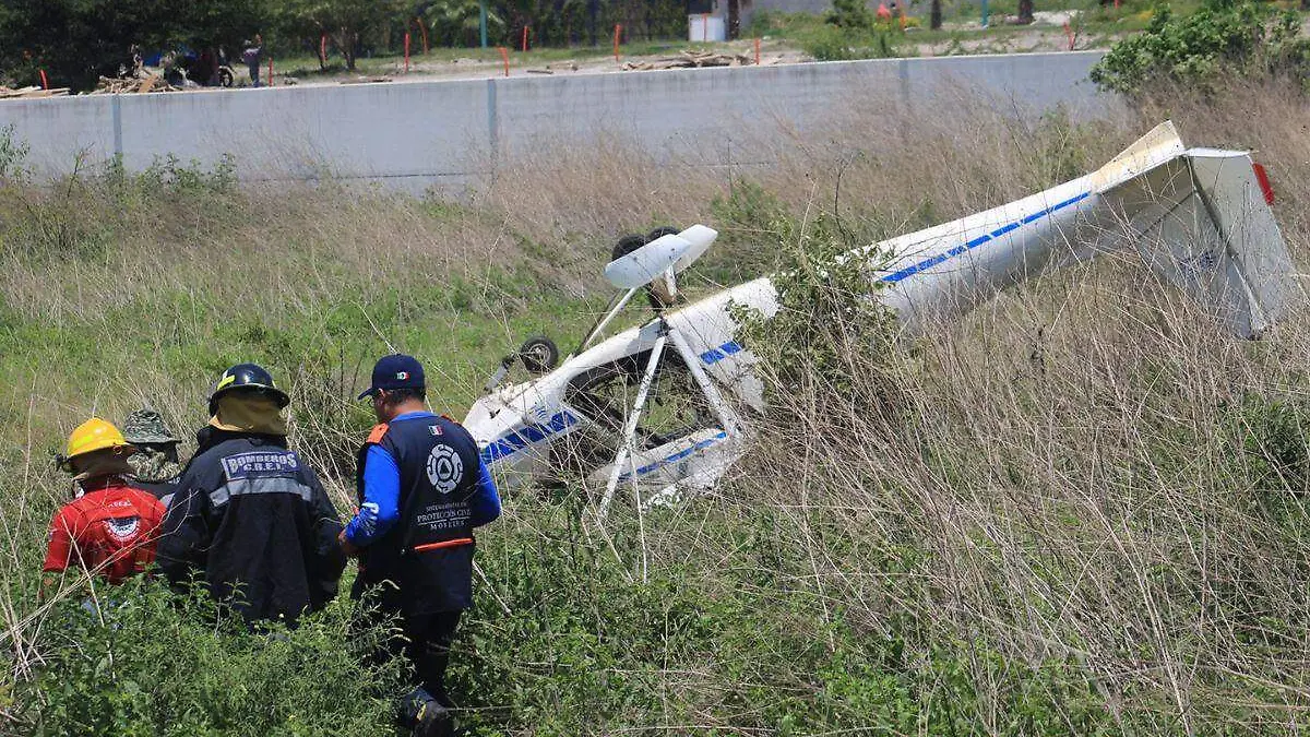 Desplome de de avioneta en Morelos 3