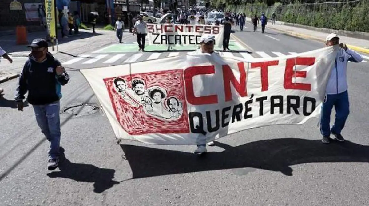 Inicia marcha de la CNTE en Michoacán