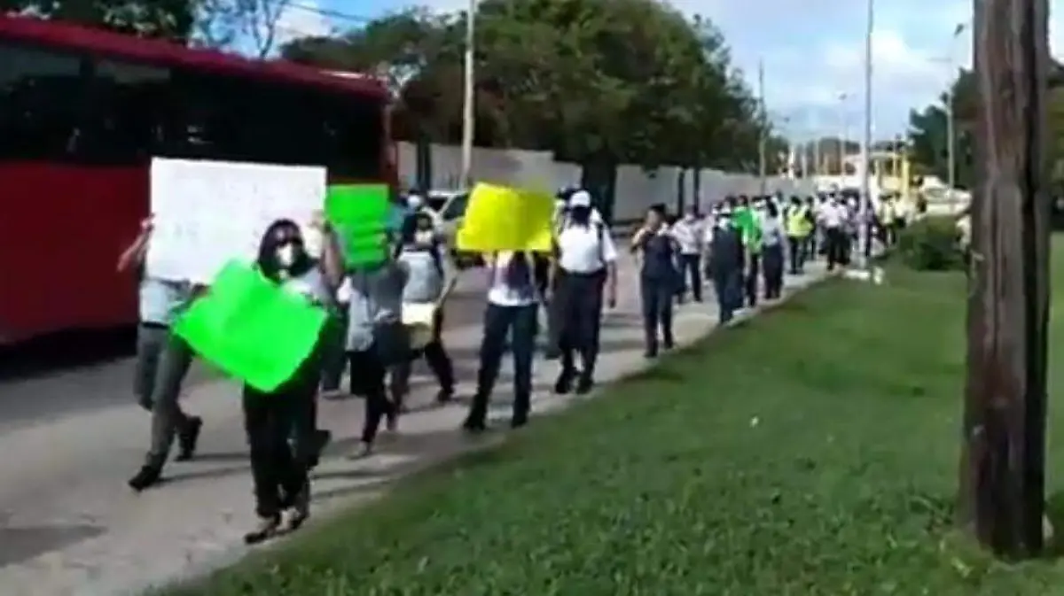 protesta-interjet-cancún