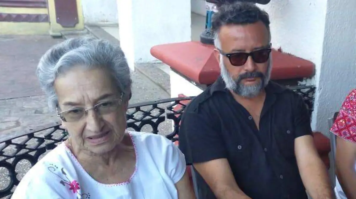 Familiares refugiados