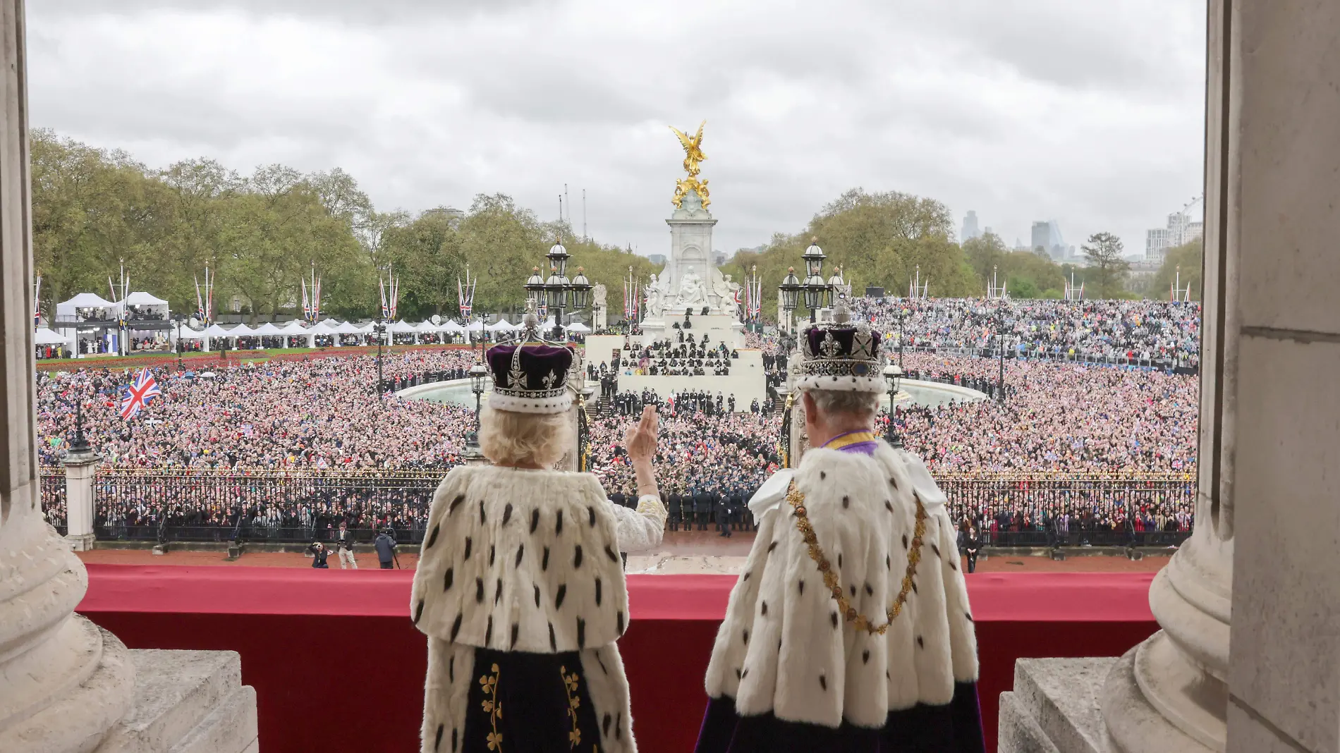 Cubrió el acto de la coronación desde primera fila / Chris Jackson/Getty Images