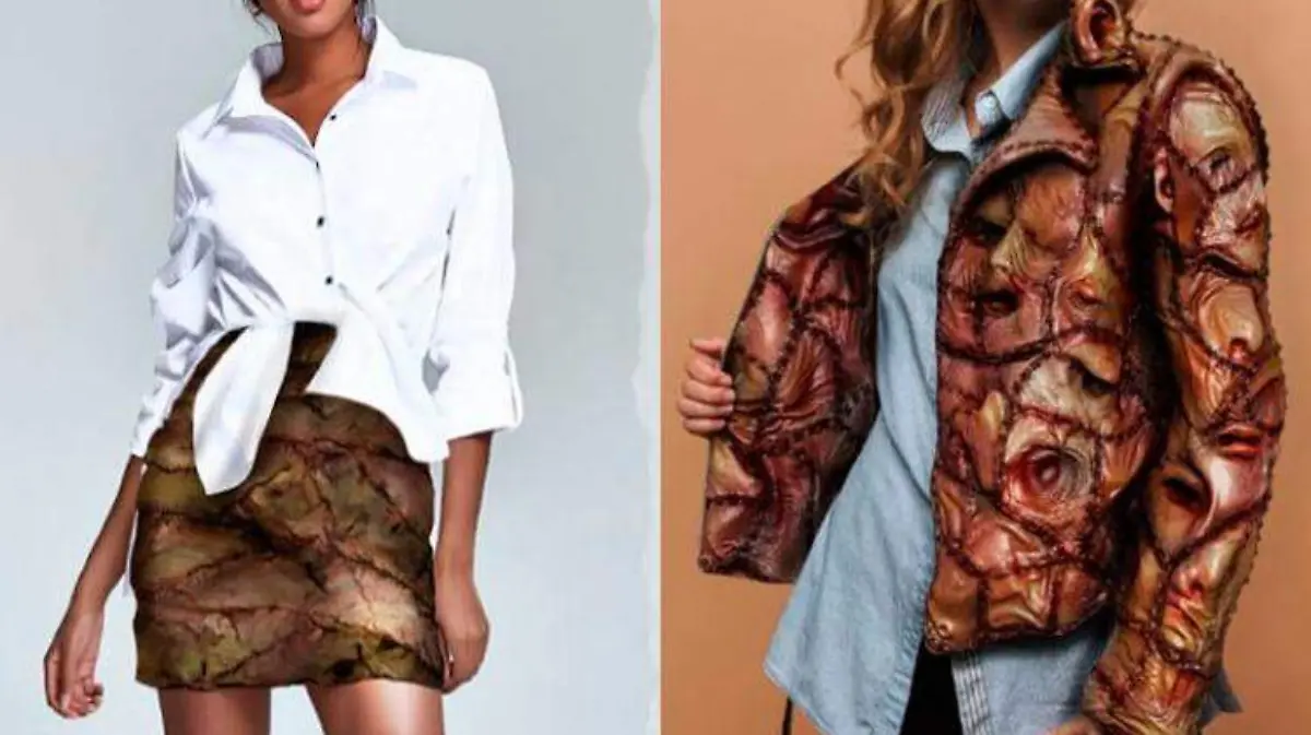 Ropa de piel humana por Urban Outraged