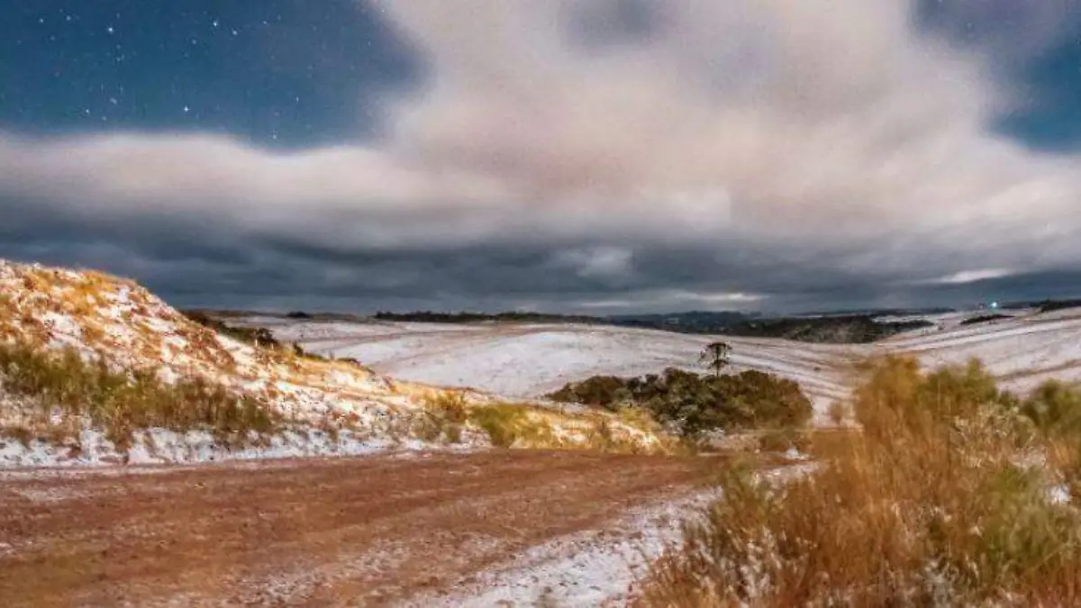 historica nevada en brasil