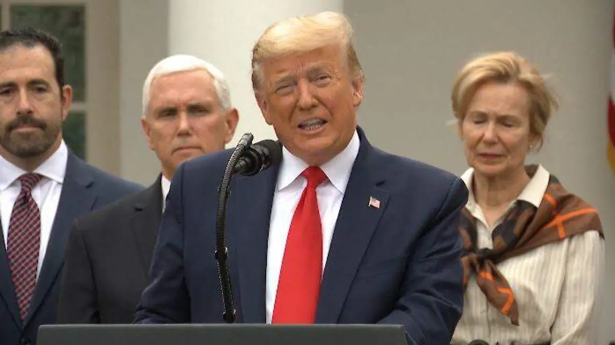 Trump conferencia coronavirus