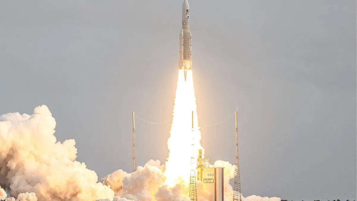 Misión Juice en camino a Júpiter inicia viaje de 8 años para la exploración espacial