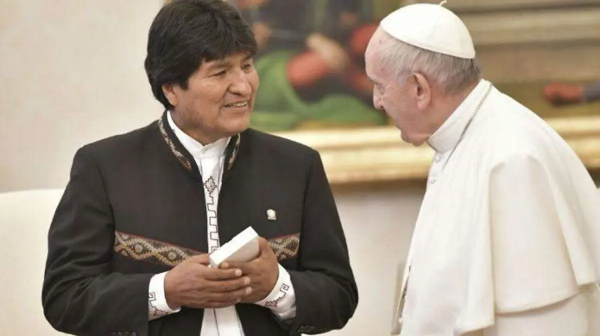 Evo Morales Papa Francisco