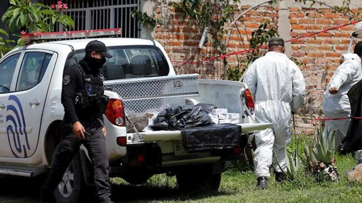 Fiscalía de Jalisco halla 23 cuerpos en fosa de el salto