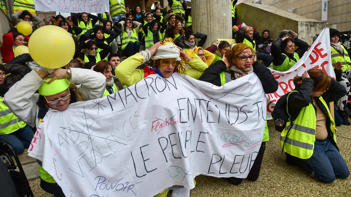 Francia Chalecos Amarillos1