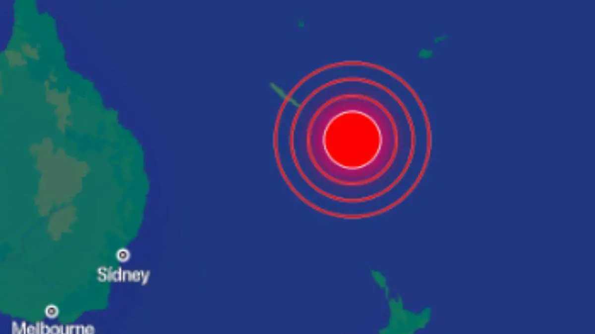 Terremoto en Nueva Caledonia