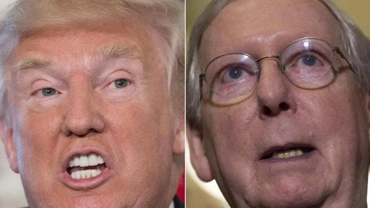 Trump insta a echar a Mitch McConnell del Senado (2)