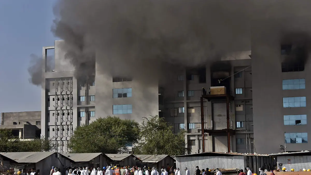 incendio india vacuna covid
