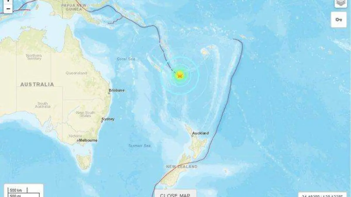 sismo australia