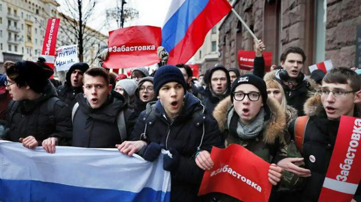 rusia manifestaciones