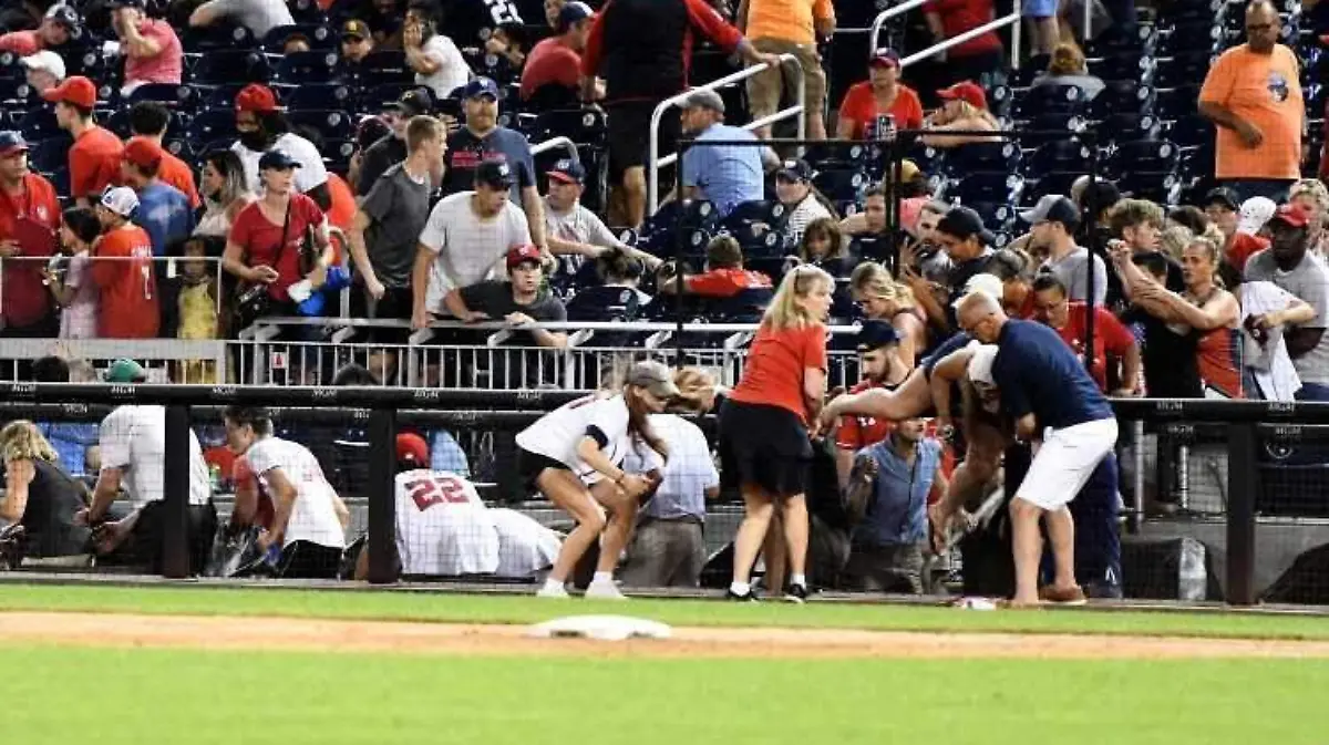 tiroteo afuera del estadio Nationals Park Washington