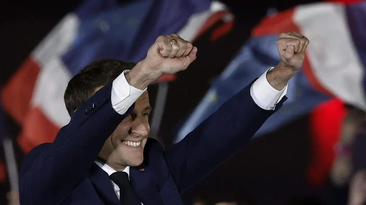 Macron logra la reelección; gana en las presidenciales de Francia 
