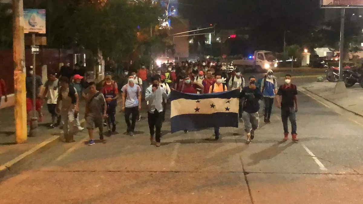 primera caravana 2021 @ELREPORTEROHN