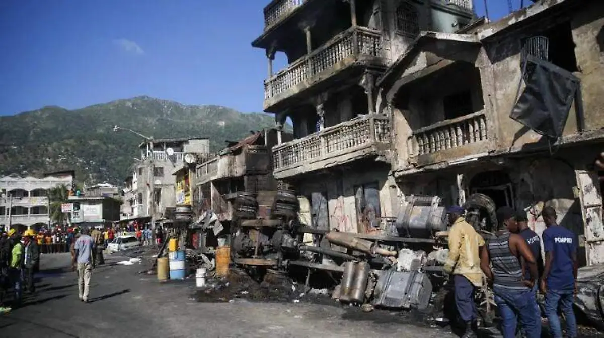 Haití explosión camión cisterna miércoles