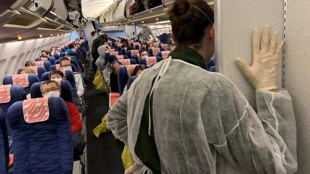 coronavirus aeropuerto vuelo afp