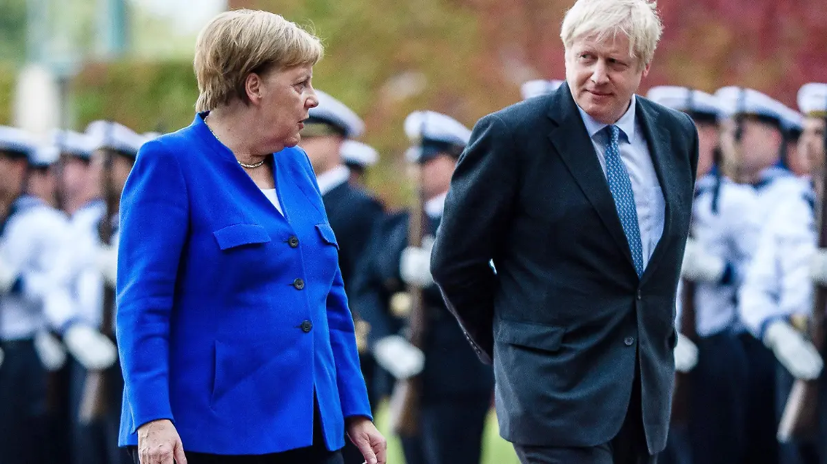 Boris y Merkel