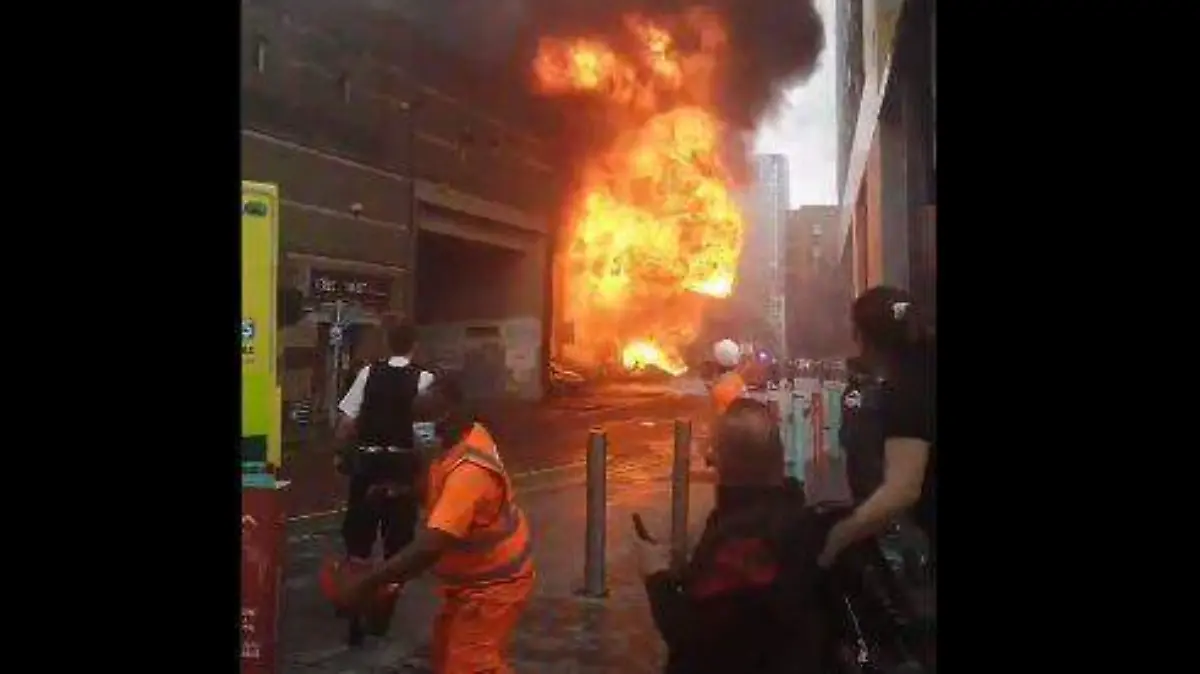Explosión en Londres