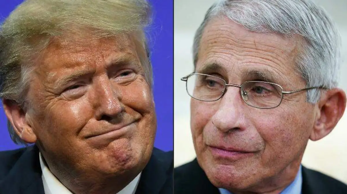 Fauci-donald-trump