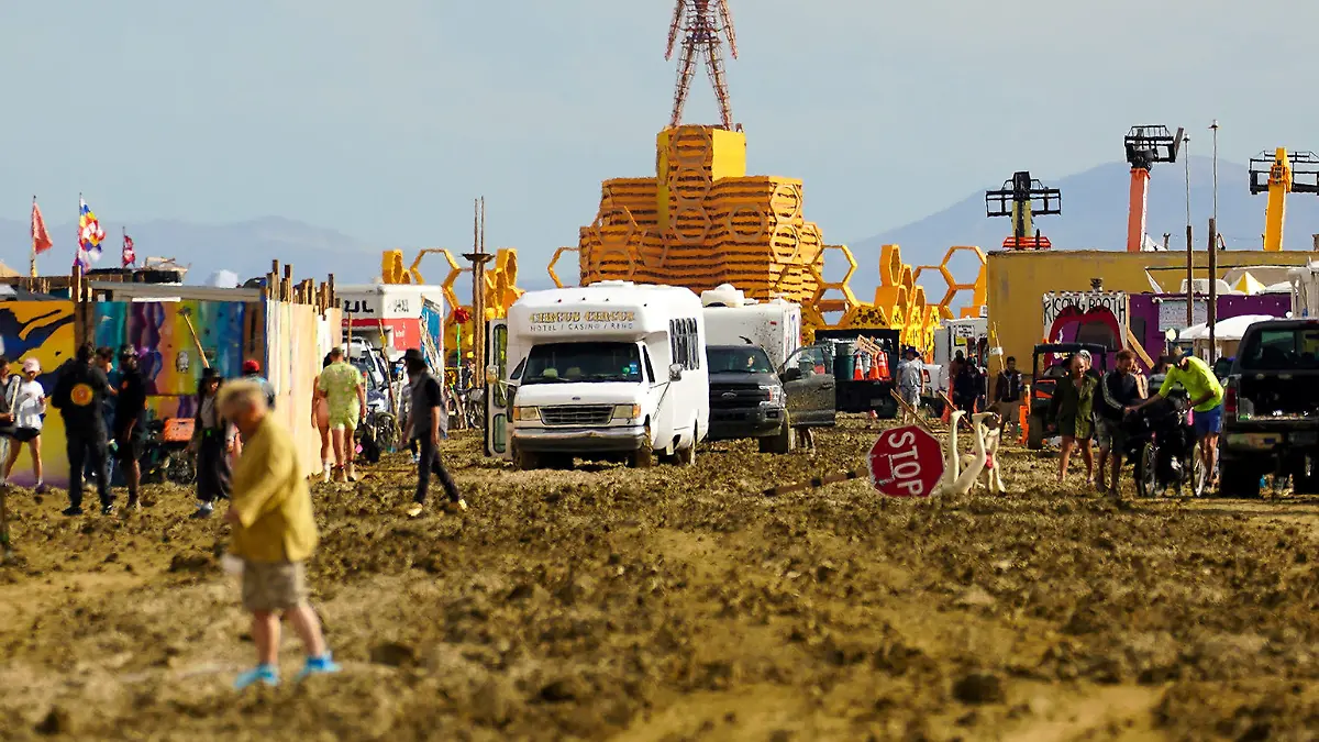 ¿Qué es el festival Burning Man; reportado como caótico tras fuertes lluvias