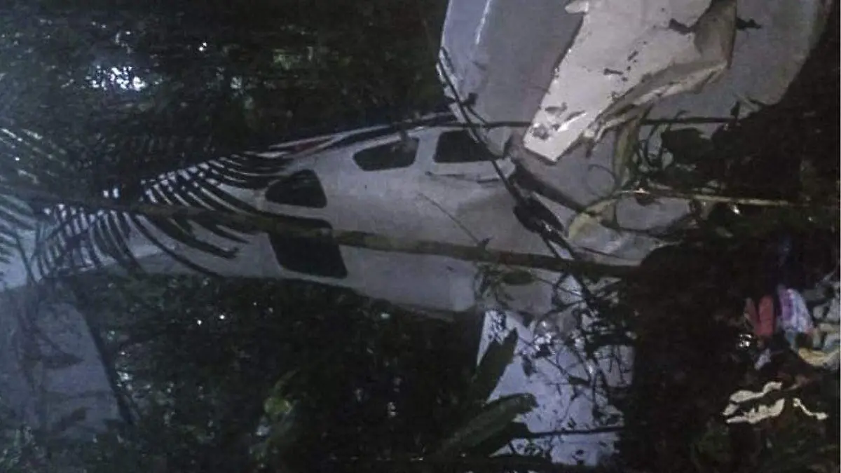 Accidente aéreo en Colombia