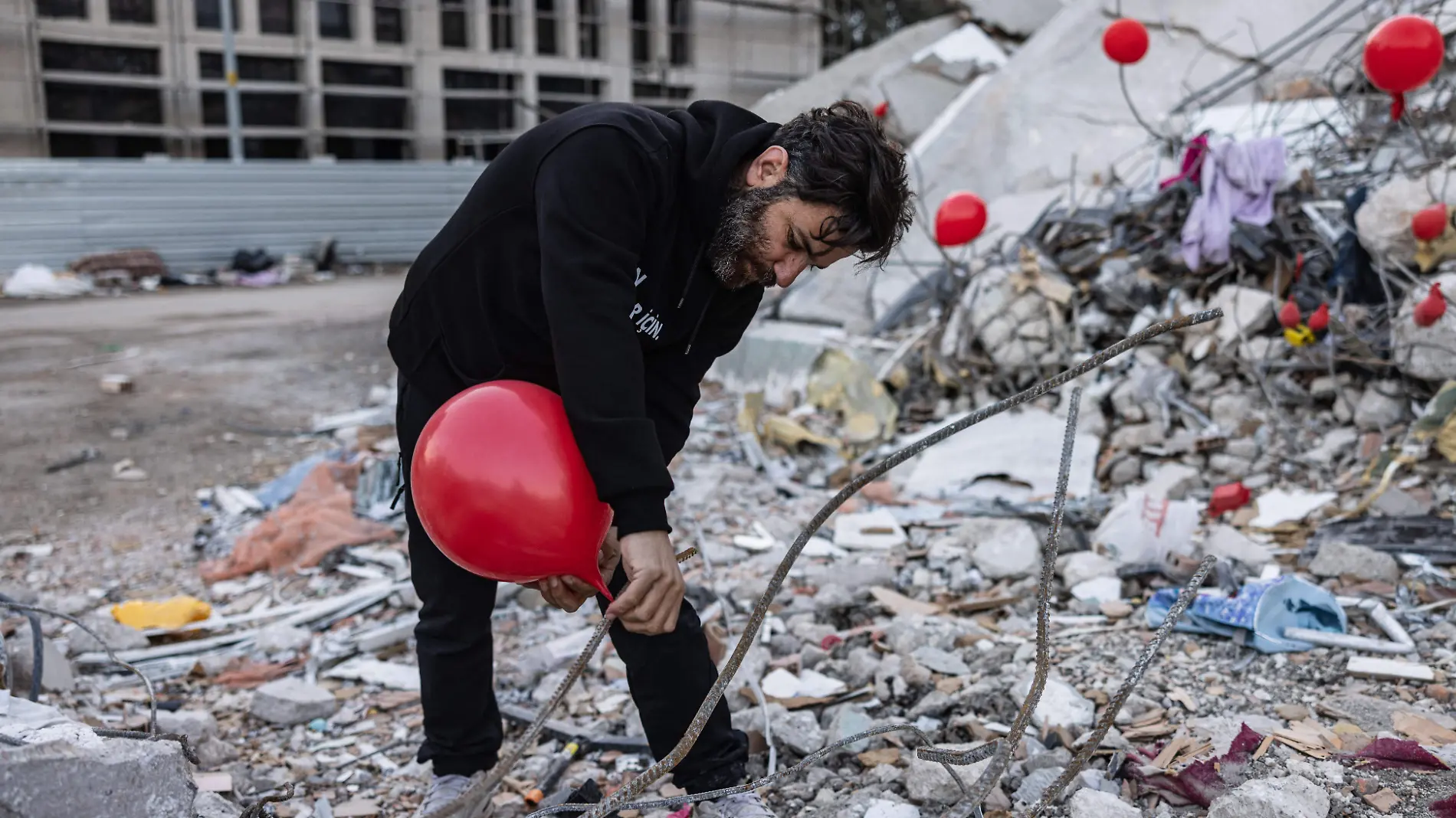 Globos rojos en Turquia