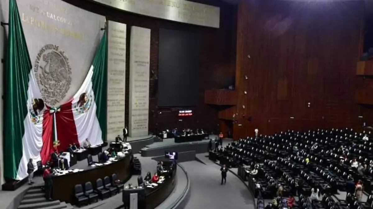 Sesion en la Camara de Diputados