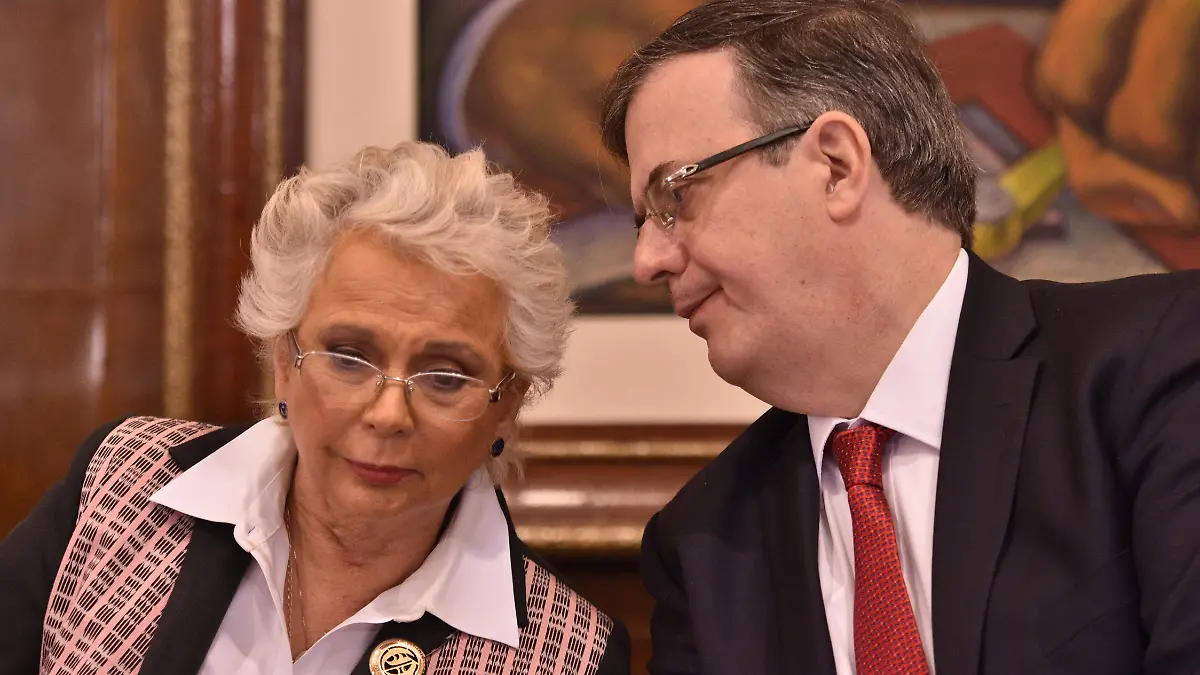 olga sanchez cordero marcelo ebrard