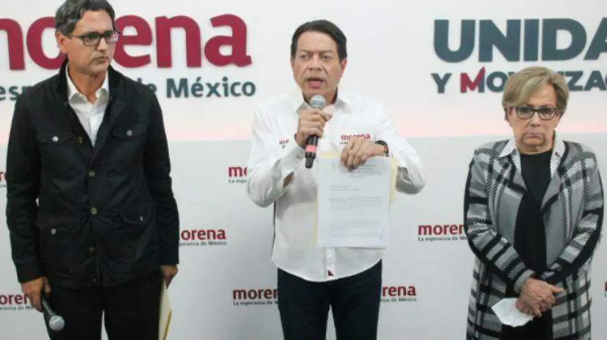 Mario Delgado_conferencia Morena