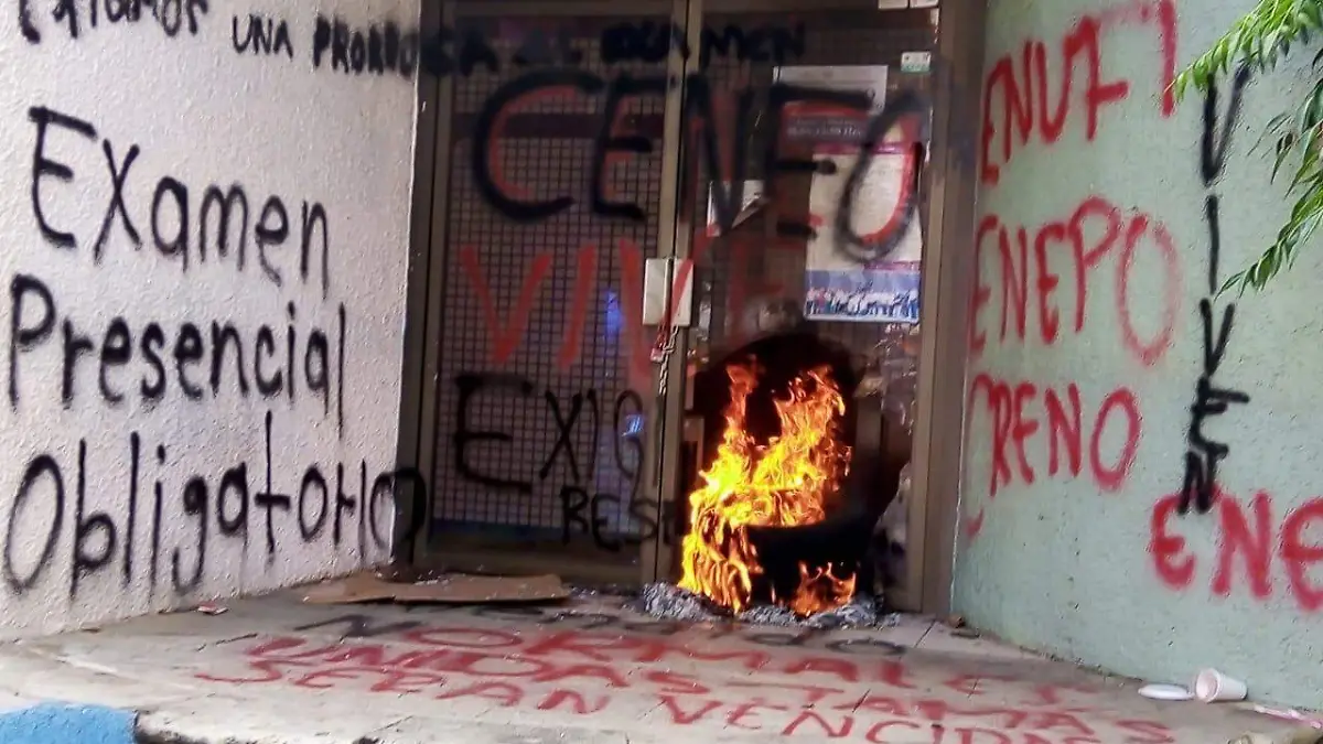 normalistas oaxaca protesta