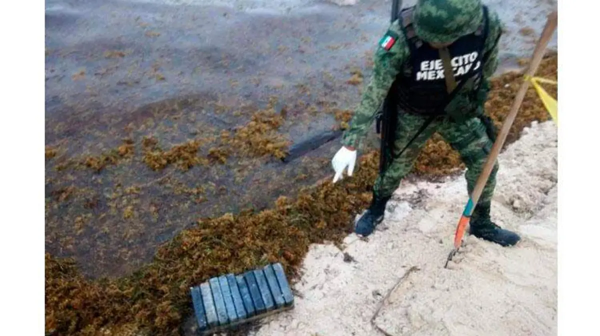 Quintana-Roo_sargazo_droga_cocaina